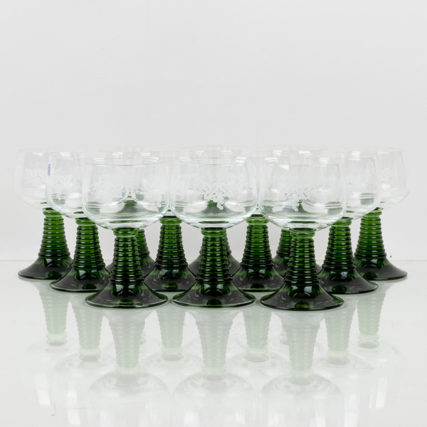 VITVINSREMMARE, 11 st, glas, Schott Zweisel, Tyskland