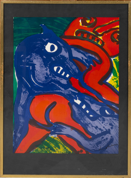 BENGT LINDSTRÖM (1925-2008), färglitografi, signerad, numrerad 94/210