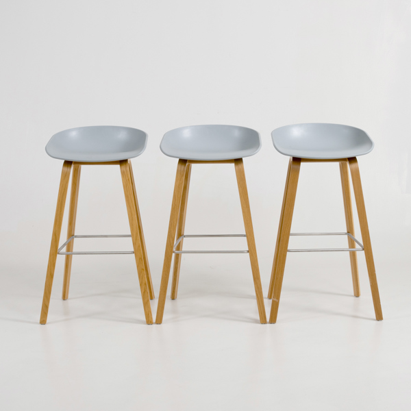 HEE WELLING, 3 st, barstolar, "About a Stool", HAY, samtida