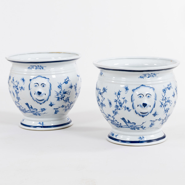 YTTERFODER, 1 par, porslin, fransk stil, 1900-/2000-tal