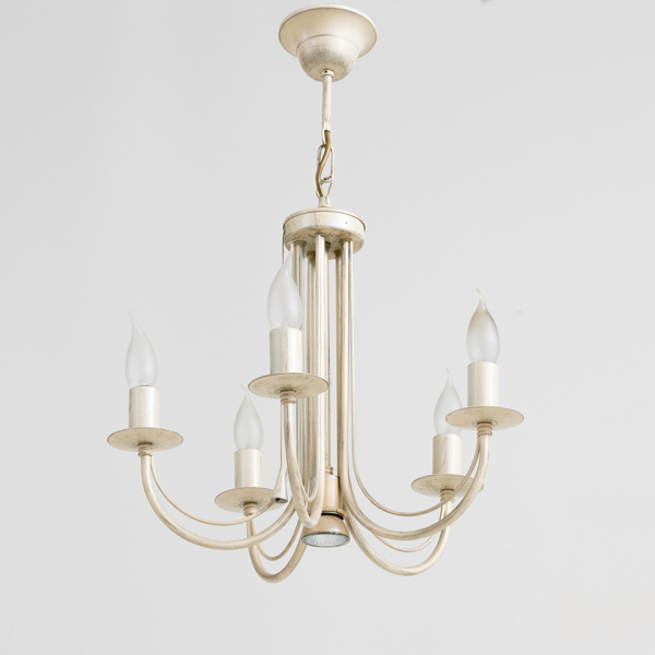 TAKLAMPA, patinerad metall, Aneta, 1900-/2000-tal