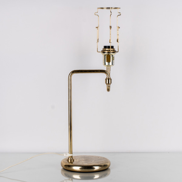 BORDSLAMPA, mässing, 1900-talets andra hälft
