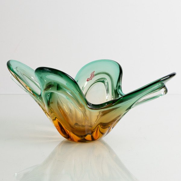 SKÅL, glas, Murano, Italien, 1900-talets andra hälft