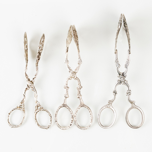 BAKELSETÄNGER, 3 st, silver, tot vikt ca 115 g
