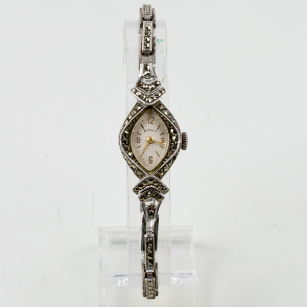 DAMARMBANDSUR, silver, Birka, art déco, tidigt 1900-tal