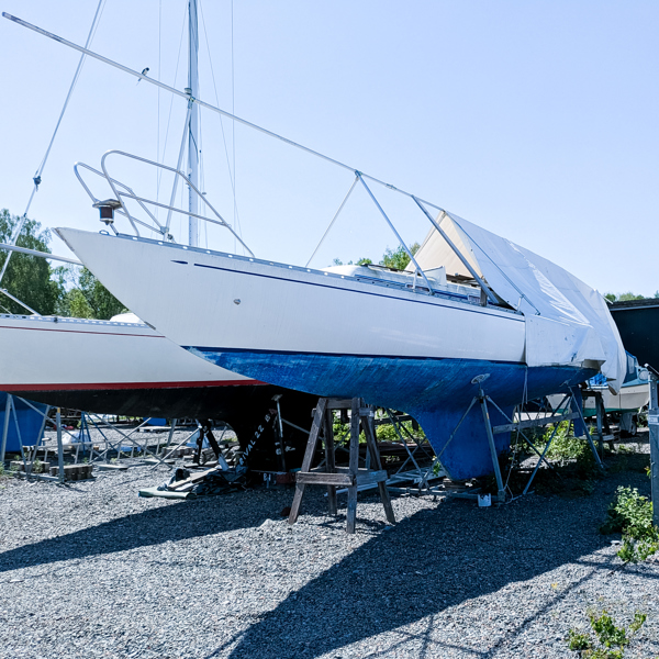 SEGELBÅT, modell S30 Classic, tillverkningsår ca 1975, med elmotor