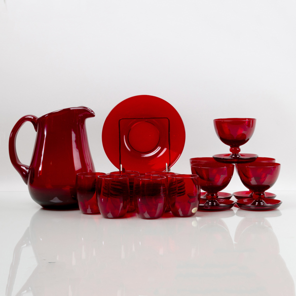MONICA BRATT, 19 del, glas, Reijmyre glasbruk, 1900-tal
