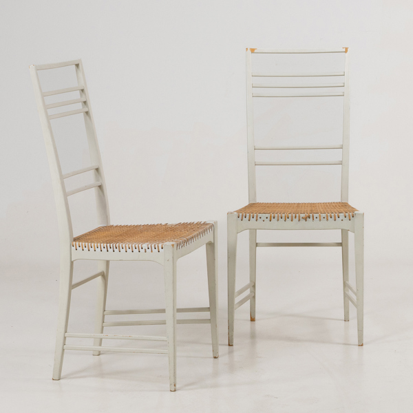 ERIK CHAMBERT, 1 par stolar, "Poem", Chamberts Möbelverkstad, 1950-tal