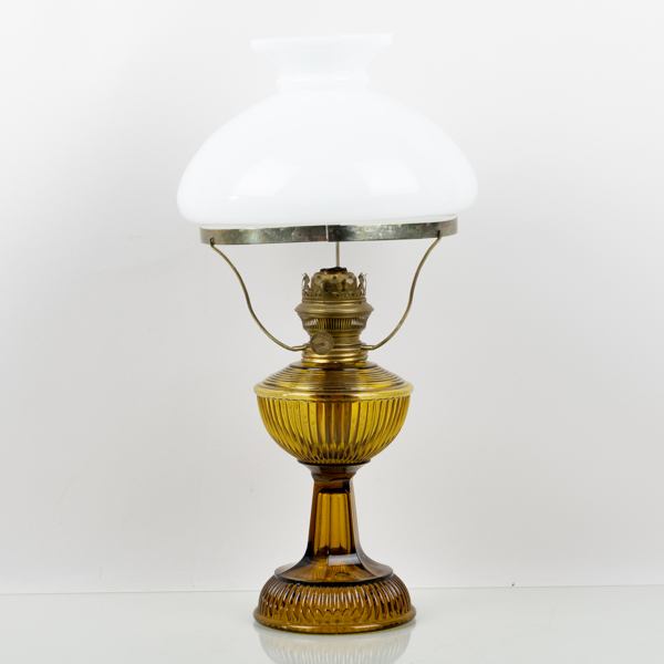 BORDSFOTOGENLAMPA, glas, 1800-/1900-tal
