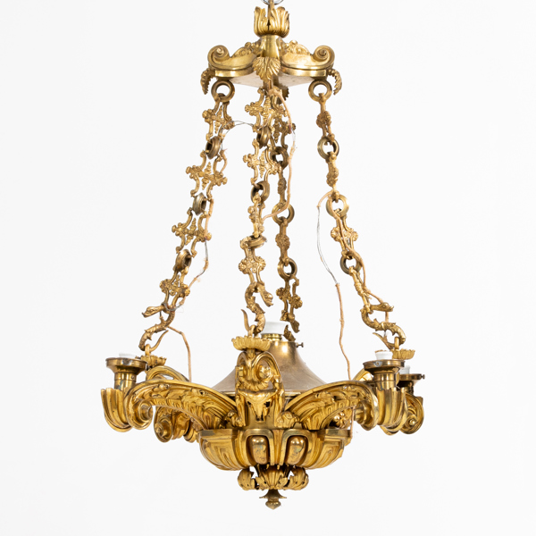 TAKKRONA, brons, 1800-tal