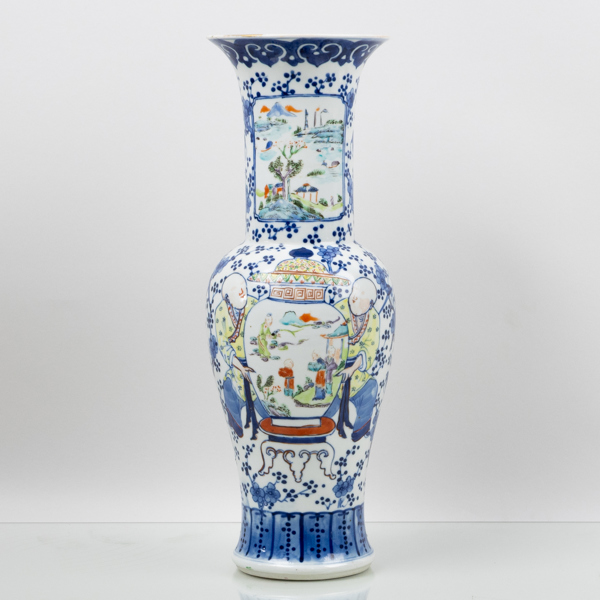 VAS, porslin, Kina, 1800-/1900-tal