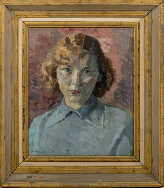 ALBERT SJÖSTRÖM (1886-1963), olja på duk, signerad