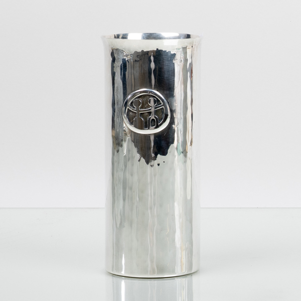 ERIC LÖFMAN, vas, silver, MGAB, 1976, signerad, vikt ca 240 g