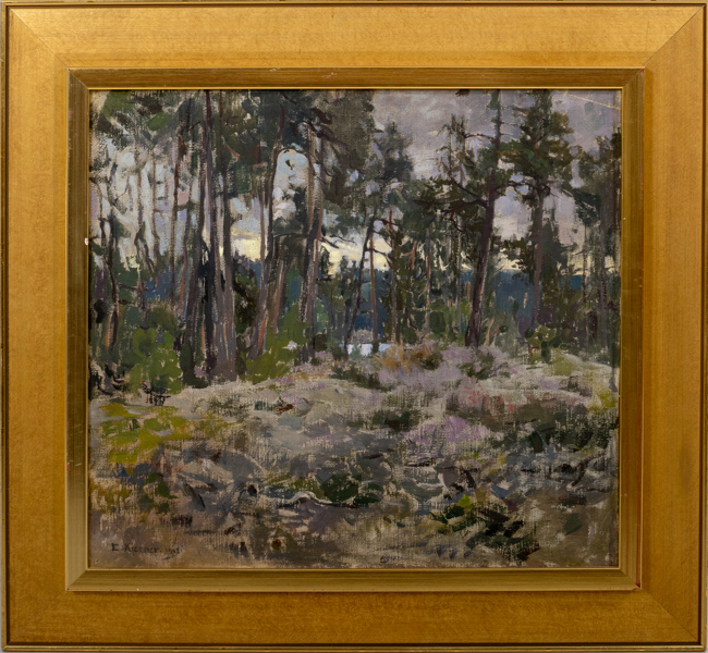ESTHER KJERNER (1873-1952), olja på duk, signerad och daterad 1932
