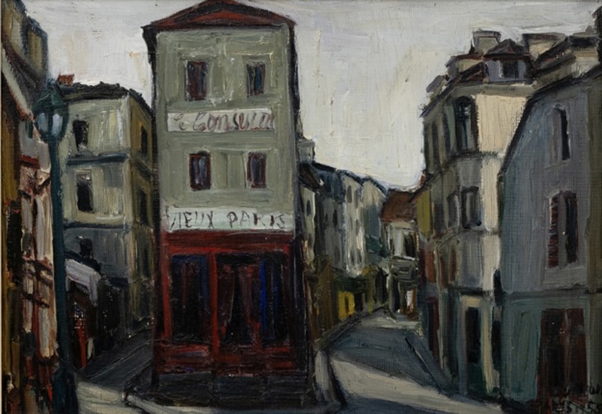 IDUN LOVÉN (1916-1988), olja på duk, signerad