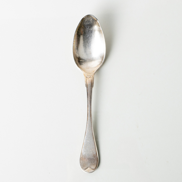 MATSKED, silver, Gustaf Theodor Folcker, Stockholm 1826, vikt ca 60 g