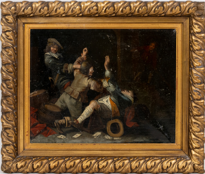 OIDENTIFIERAD KONSTNÄR, olja på duk, 1700-/1800-tal
