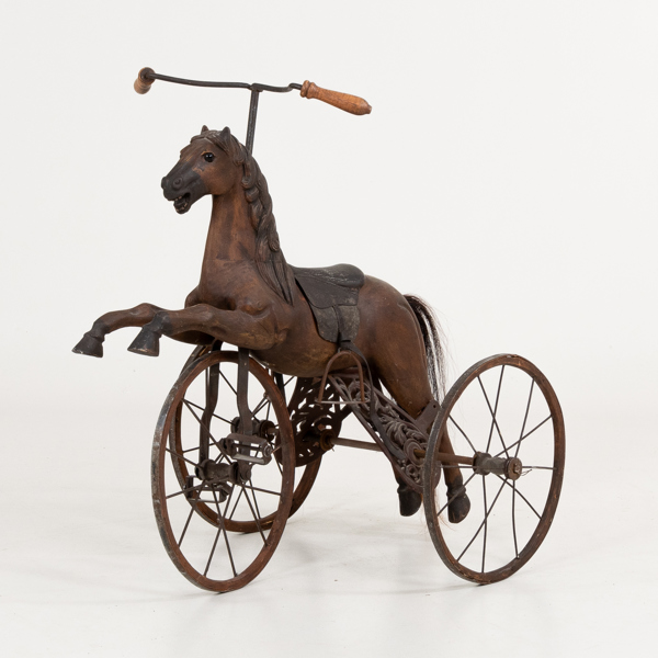 TRAMPCYKEL, järn, sannolikt sent 1900-tal