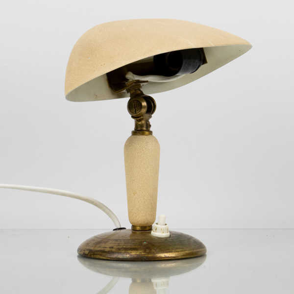 BORDS / VÄGGLAMPA, funkis, sannlikt Bertil Brisborg, 1940-tal