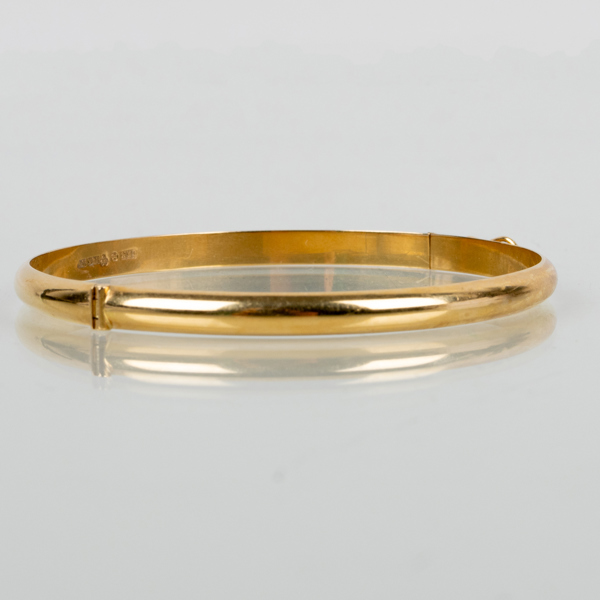 ARMRING, 18k guld, Göteborg 1970, vikt ca 9,4 g