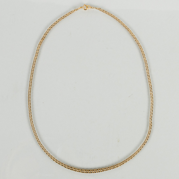 COLLIER, 18k guld, vitk ca 4,7 g