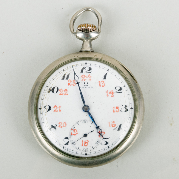 FICKUR, silver, Omega, tidigt 1900-tal