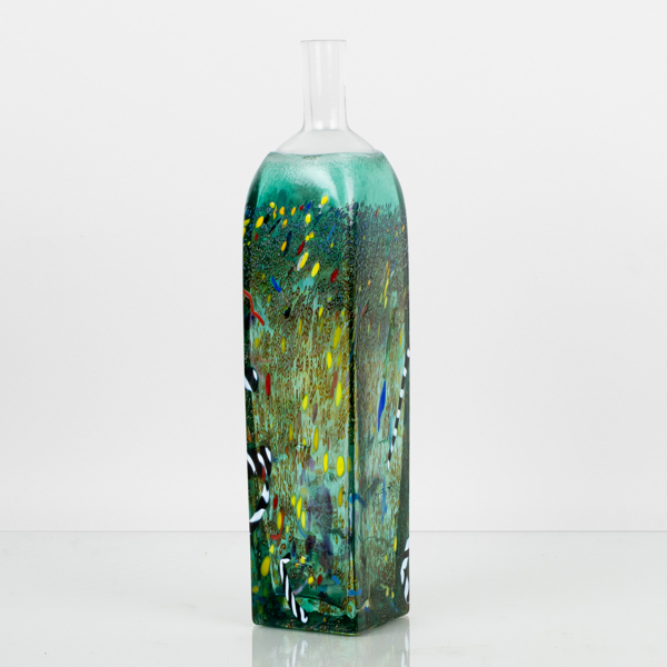 BERTIL VALLIEN, flaska / vas, glas, Kosta Boda