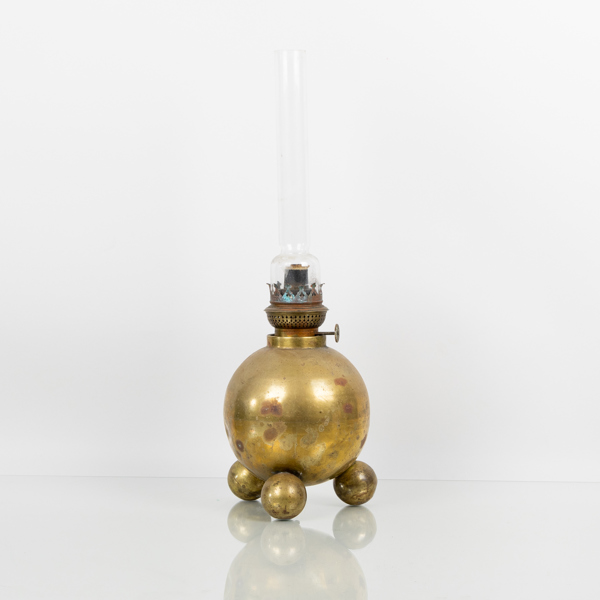 BORDSFOTOGENLAMPA, mässing, 1800-/1900-tal