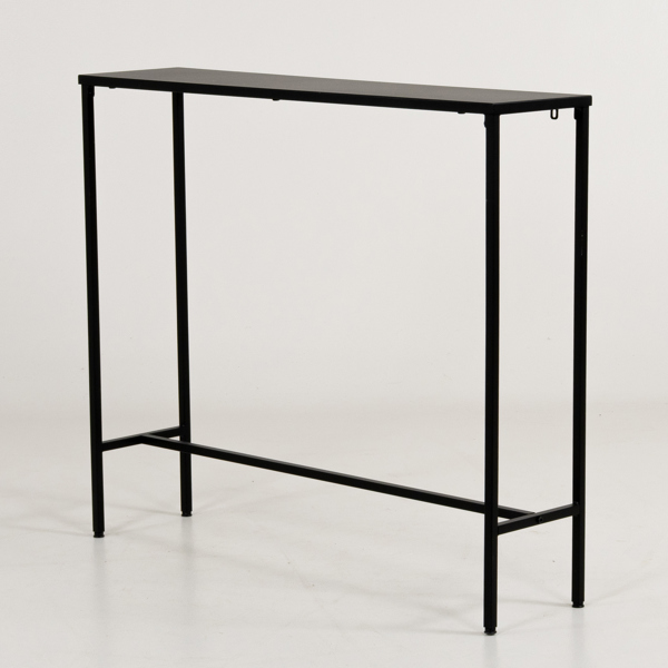AVLASTNINGSBORD, svartlackerad metall, 2000-tal