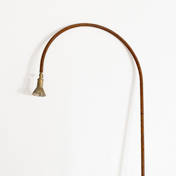 TRÄDGÅRDSBELYSNING/GOLVLAMPA, järn, 2000-tal