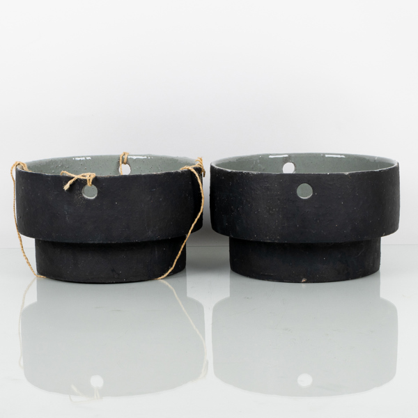 BLOMAMPLAR, 1 par, stengods, Ferm Living