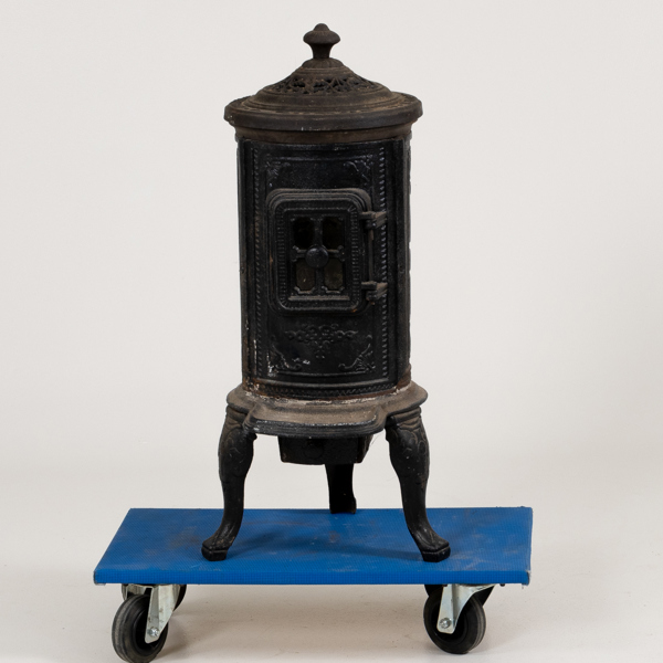 KAMIN, gjutjärn, Näfveqvarn no 17A, 1800-/1900-tal