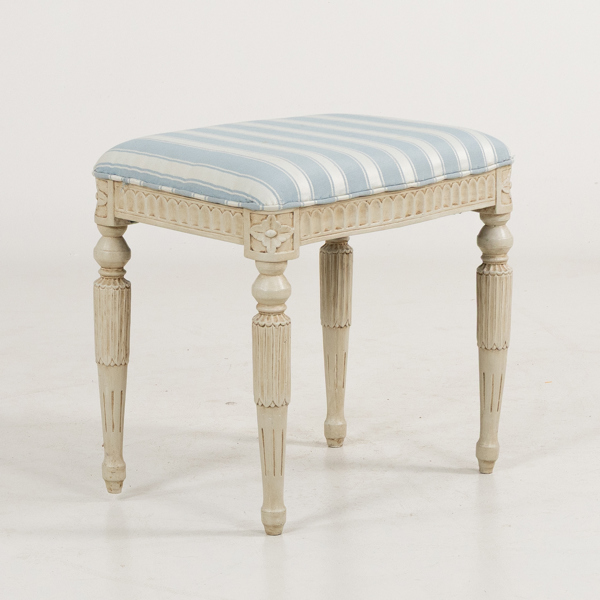 TABURETT, gustaviansk stil, 1900-talets första hälft 