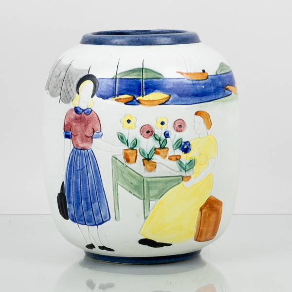 GERTRUD LÖNEGREN, vas, fajans, "Bohus", Rörstrand