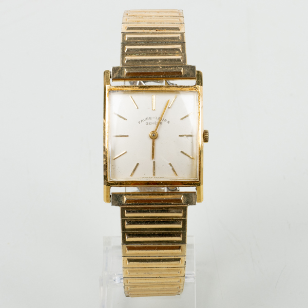 ARMBANDSUR, Favre-Leuba, Genéve, 8k guld, 1900-talets mitt