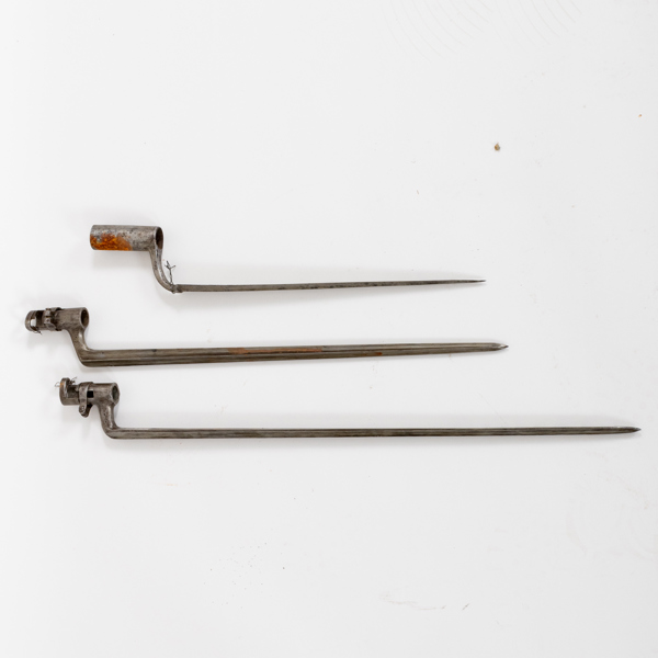 BAJONETTER, 3 st, 1800-tal 