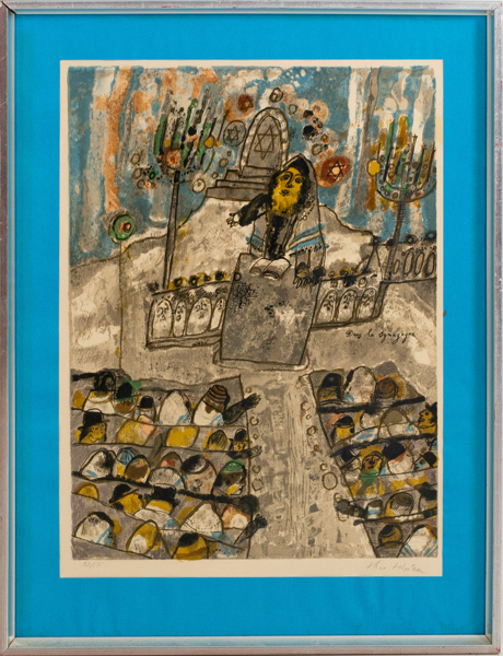 THEO TOBIASSE (Frankrike, 1927-2012), färglitografi, signerad och numrerad 93/135