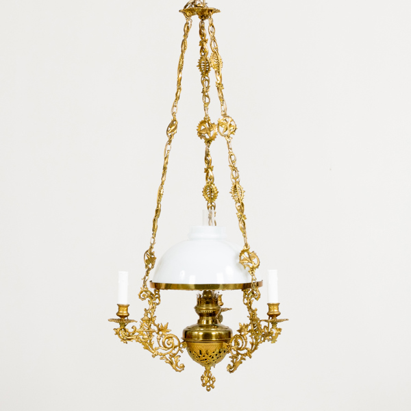 TAKFOTOGENLAMPA, mässing, 1900-talets första hälft