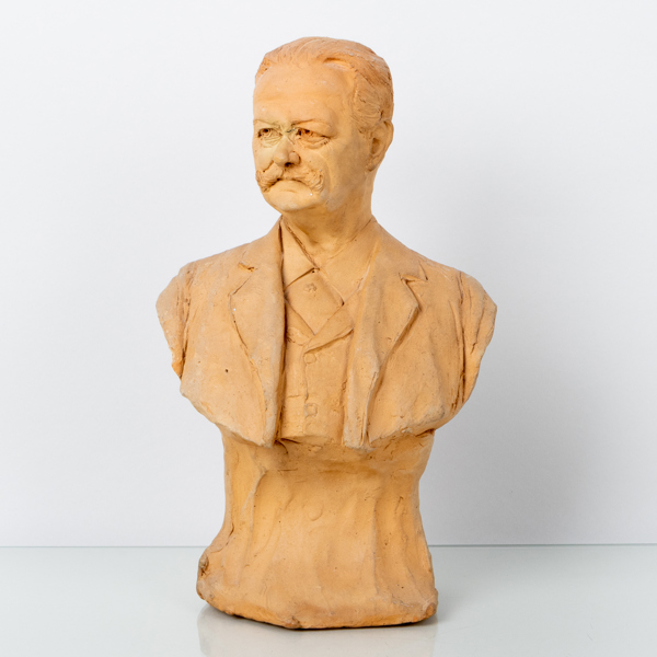 GIUSEPPE ALESSANDRO MORETTI (1870-1953), skulptur, signerad och daterad