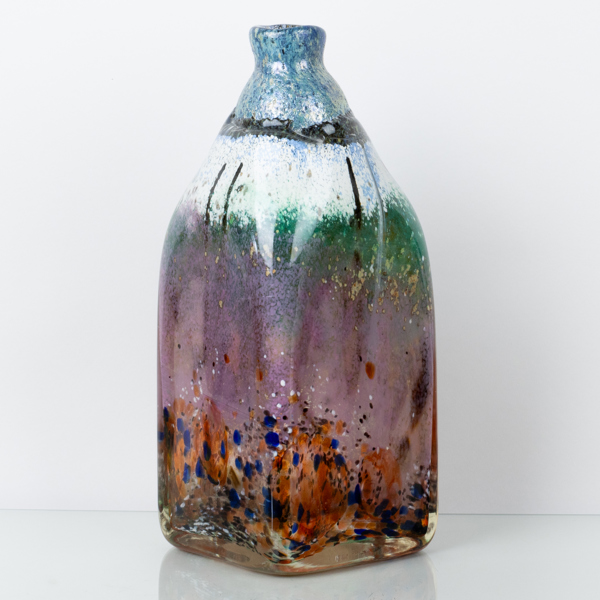 MILAN VOBRUBA (1934-2016), vas, glas, större modell, signerad och daterad 81