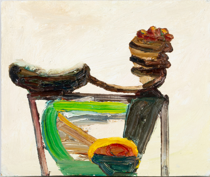 OLLE SCHMIDT (född 1960), olja på pannå, signerad à tergo