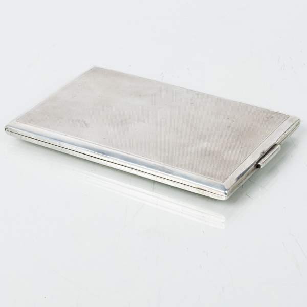 VISITKORTSETUI, silver, vikt ca 175 g