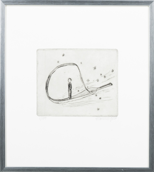 HANS WIGERT (1932-2015), etsning, signerad och numrerad 1/175