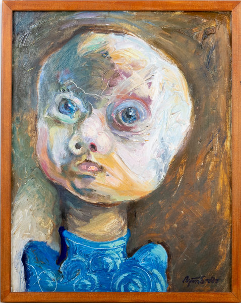 BJÖRN SJÖSTEDT (1934-2021), olja på duk, signerad