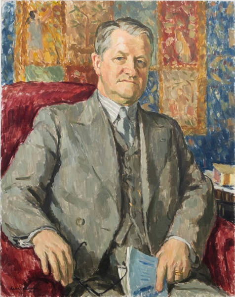 LASSE JONSON (född ?), olja på duk, signerad