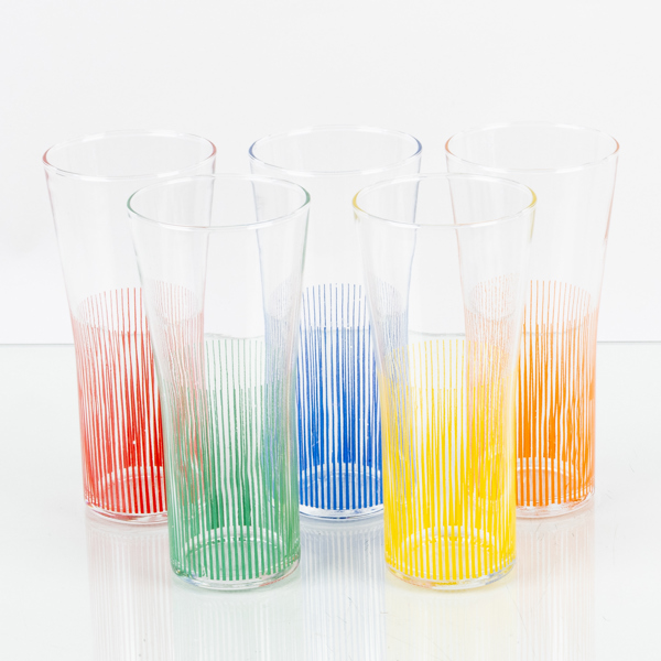 BENGT ORUP, 5 st, highballglas, glas, "Strikt", Johansfors