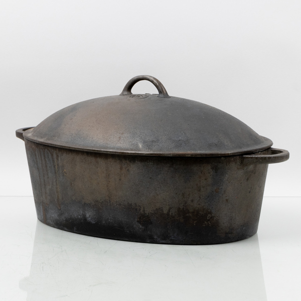 STEKGRYTA, gjutjärn, 6 lit, Munktells, 1900-tal