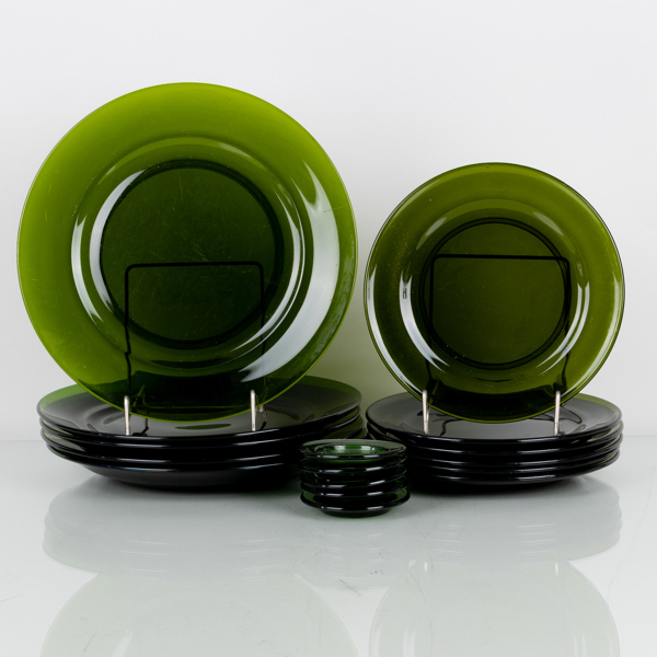SERVISPORSLIN, 16 del, glas, 1900-talets mitt