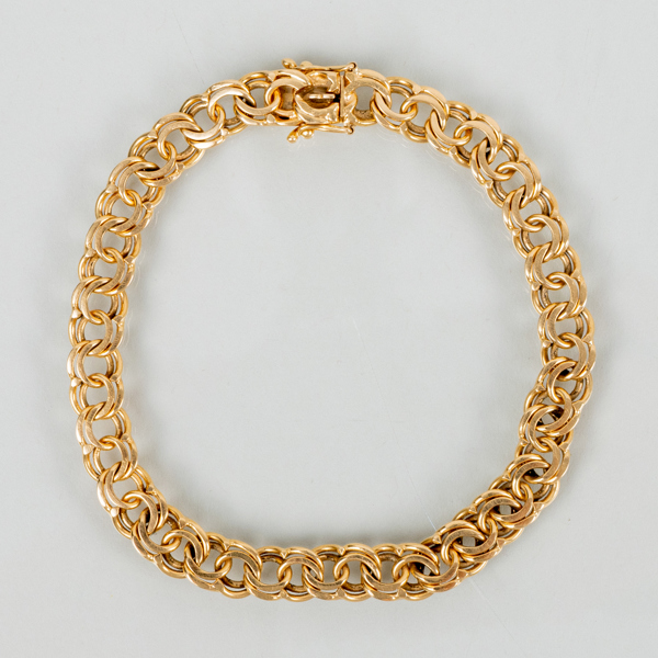ARMBAND, 18k guld, vikt ca 15 g
