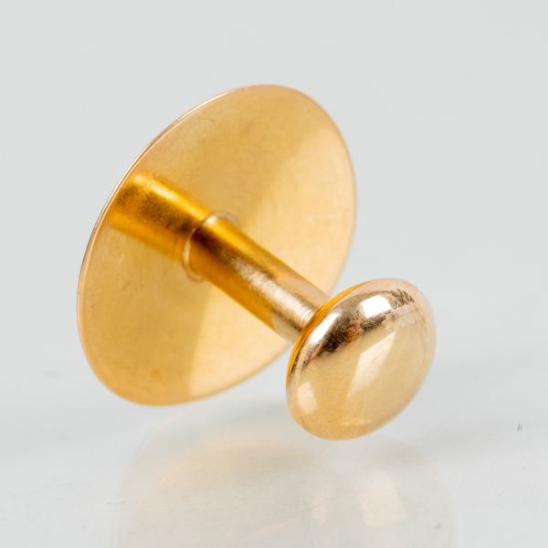 SKJORTKNAPP, 18k guld, vikt ca 1,8 g